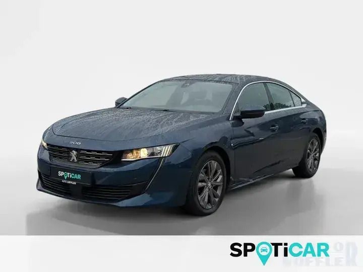 Blau grün Gebraucht 2018 Peugeot 508 Limousine | 17.250 € - Bild 1/4