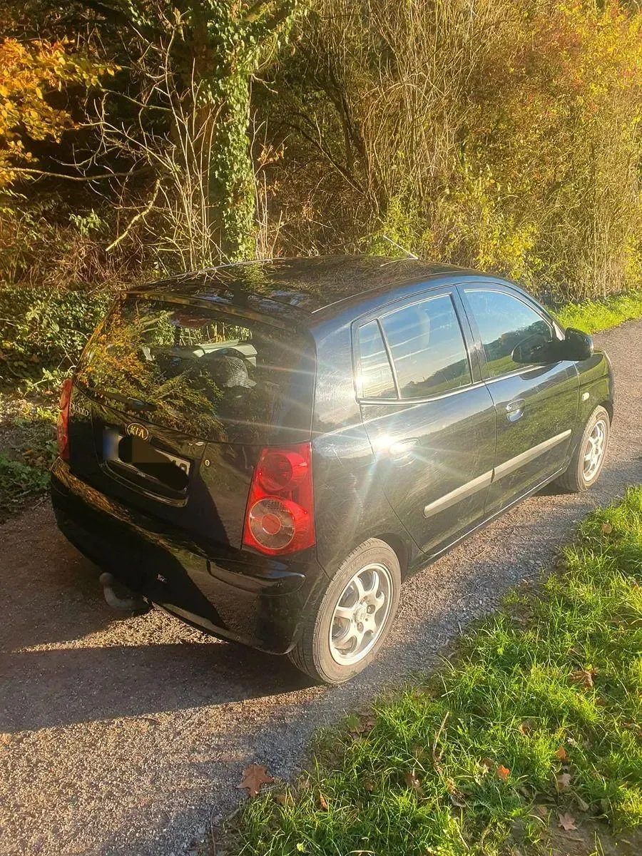 Gebraucht Kia Picanto 75 PS (55 kW) 2008 Schwarz Kleinwagen