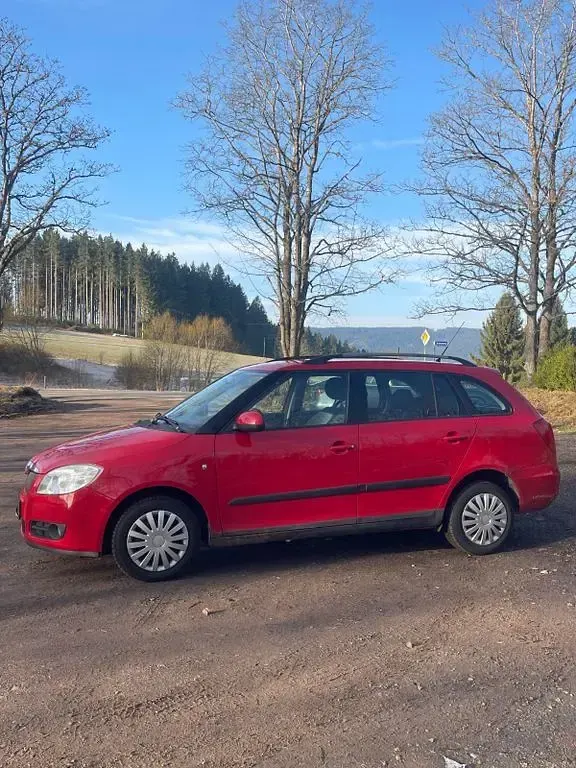 Gebraucht Skoda Fabia 86 PS (63 kW) 2009 Rot Kombi