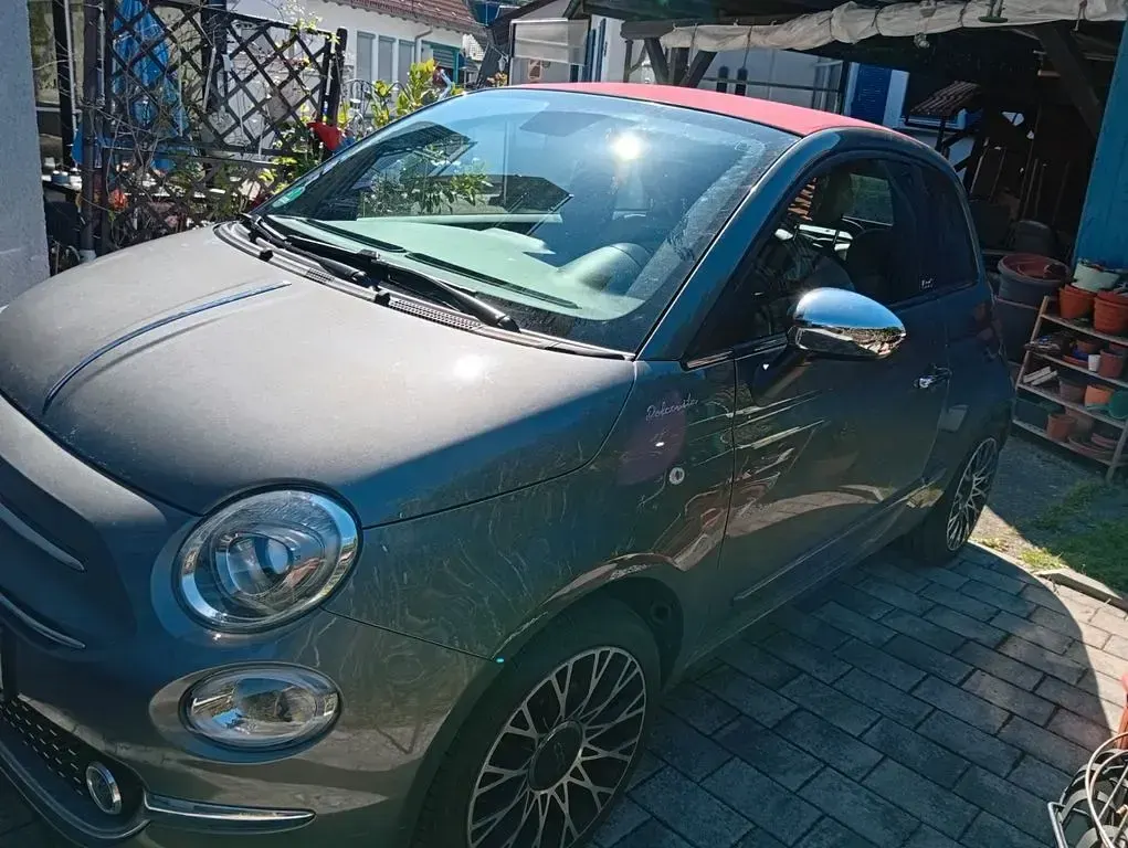 Usata Fiat 500C 69 CV (50 kW) 2022 Grigio Cabrio