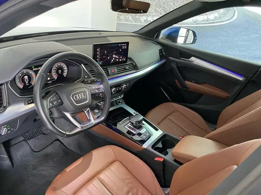 Gebraucht Audi Q5 Business 204 PS (150 kW) 2022 Individual sepangblau perleffekt SUV