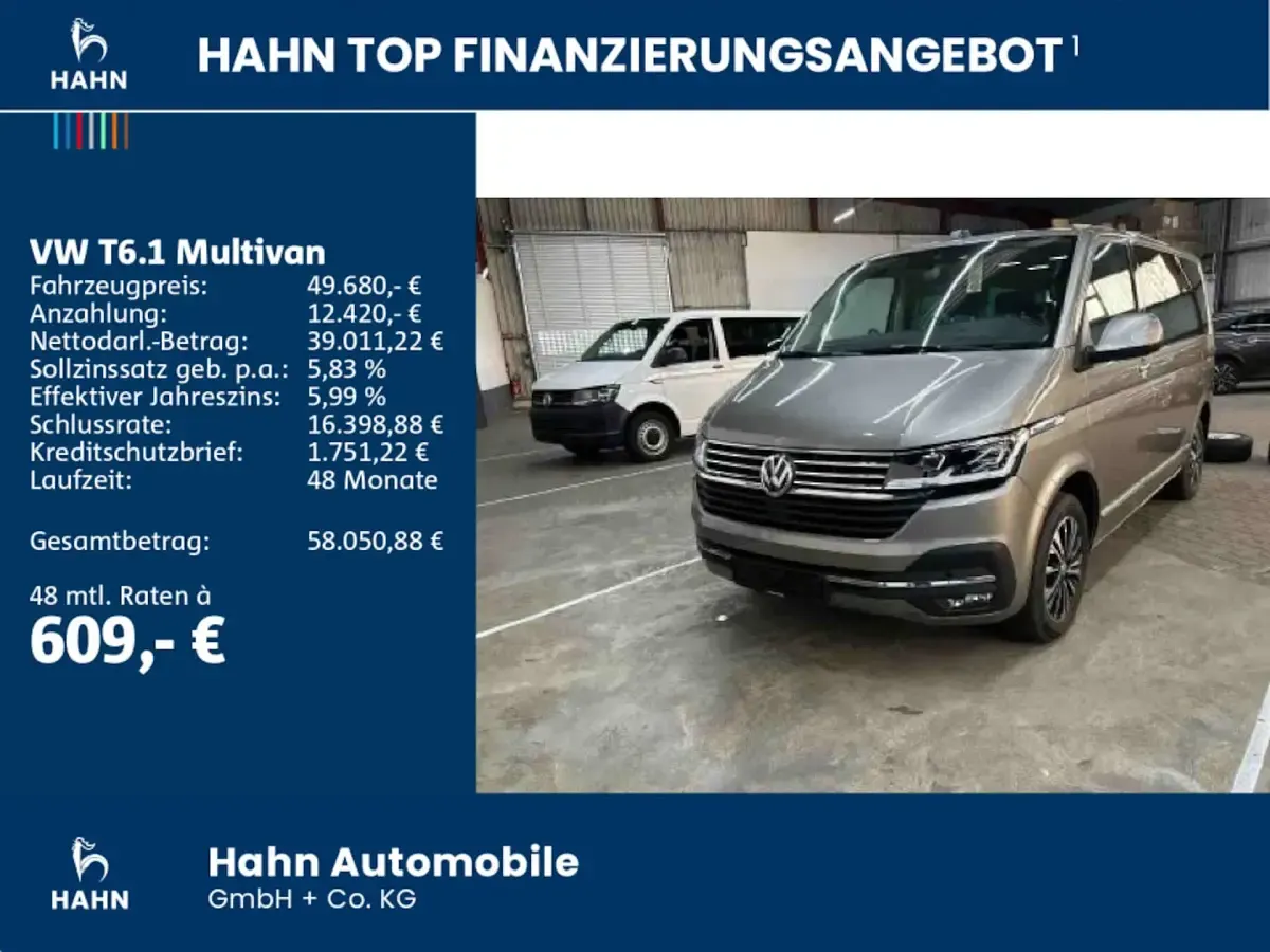 Używany VW Multivan Generation Six 204 KM (150 kW) 2021 Minivan