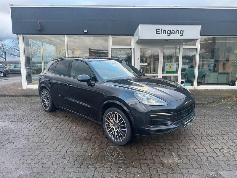 Schwarz Gebraucht 2018 Porsche Cayenne Turbo SUV | 59.990 € - Bild 1/4
