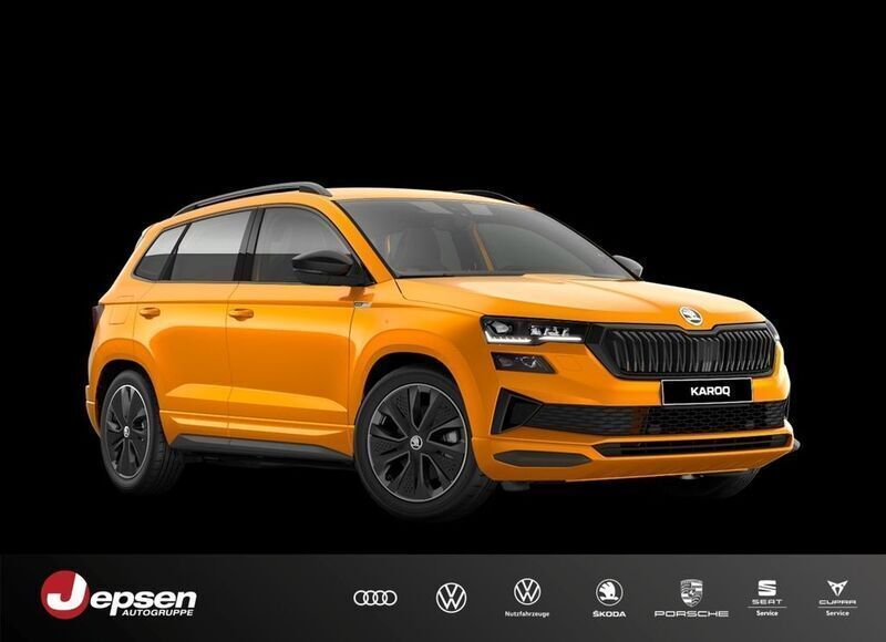 Phoenixorange metallic Neu 2024 Skoda Karoq SportLine SUV | 40.370 € (Fairer Preis) - Bild 1/4