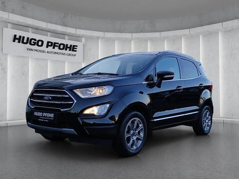 Schwarz Gebraucht 2018 Ford Ecosport Titanium SUV | 13.675 € (Etwas zu teuer) - Bild 1/4