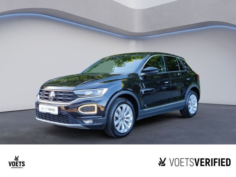 Deep black perleffekt Gebraucht 2021 VW T-Roc Sportline SUV | 21.980 € (Guter Preis) - Bild 1/4