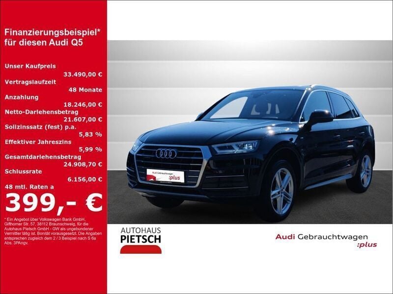 Schwarz Gebraucht 2019 Audi Q5 Sport SUV | 33.490 € (Fairer Preis) - Bild 1/4