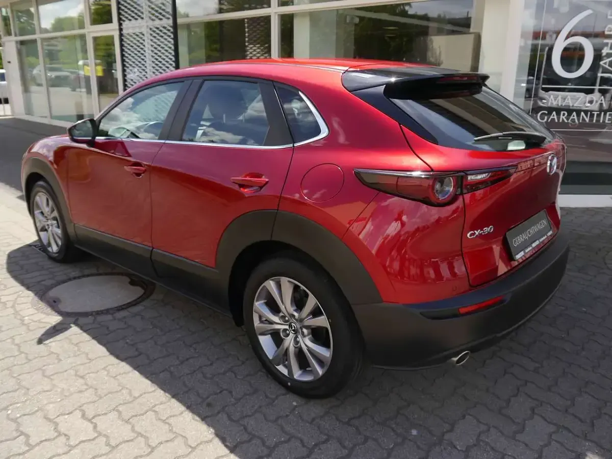 Gebraucht Mazda CX-30 Selection 122 PS (89 kW) 2021 Soul red crystal 46v SUV