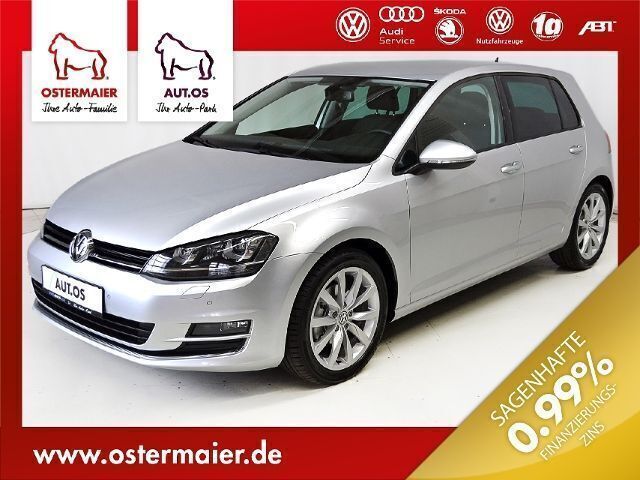 Silber metallic Gebraucht 2016 VW Golf VII Highline Limousine | 22.780 € (Teuer) - Bild 1/4