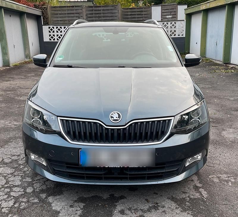 Grau Gebraucht 2015 Skoda Fabia Kleinwagen | 9.200 € (Fairer Preis) - Bild 1/4