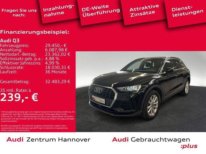 Gebraucht Audi Q3 S-Line 245 PS (180 kW) 2022 Schwarz SUV