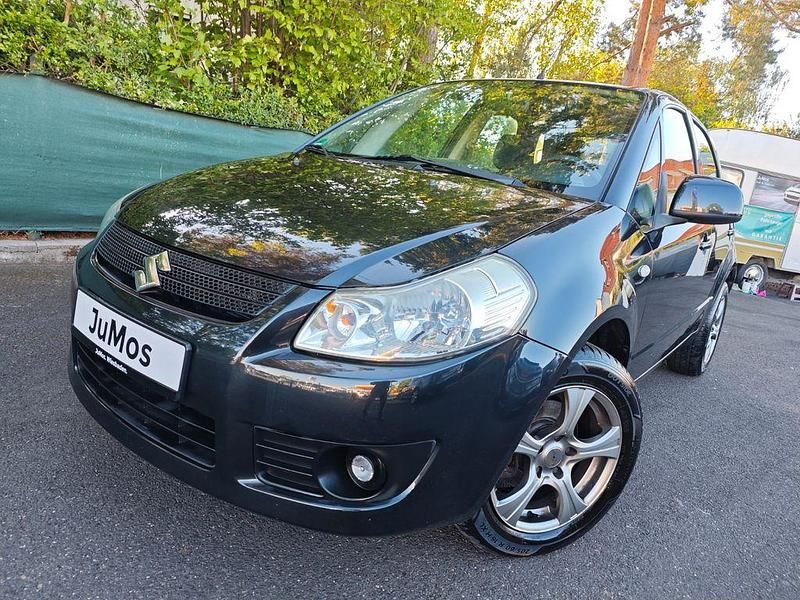 Schwarz Gebraucht 2008 Suzuki SX4 Club Limousine | 3.999 € (Fairer Preis) - Bild 1/4