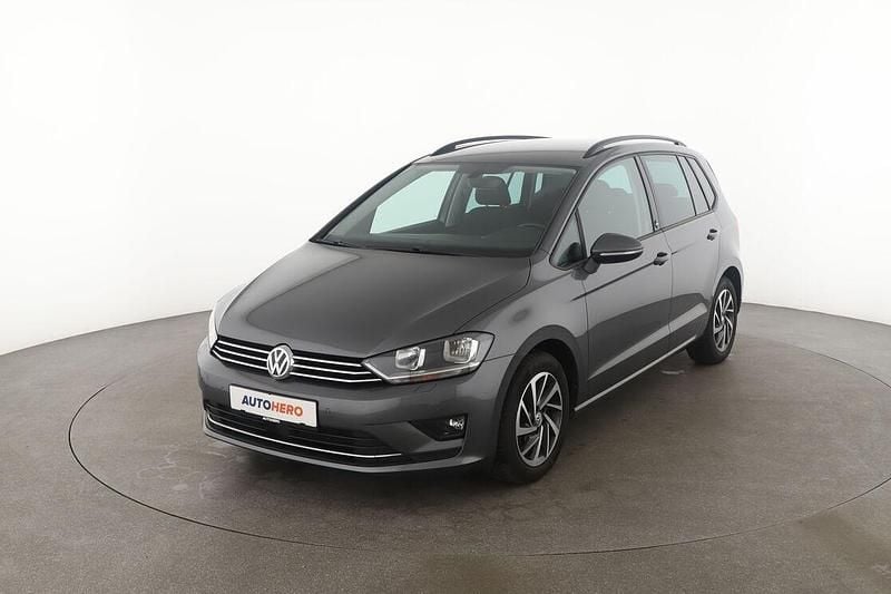 Grau Gebraucht 2017 VW Golf Sportsvan Sound Van / Kleinbus | 15.900 € (Fairer Preis) - Bild 1/3