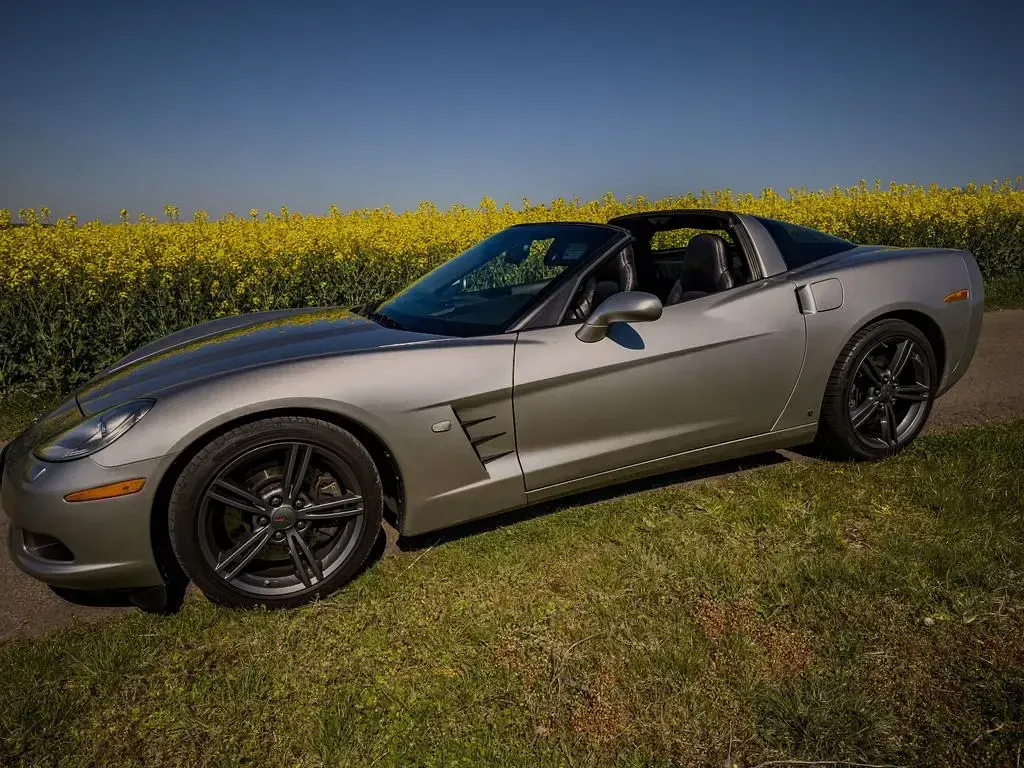 Usata Corvette C6 436 CV (320 kW) 2008 Argento Coupé