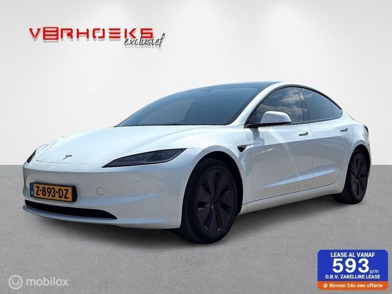 Weiß Gebraucht 2024 Tesla Model 3 Long Range Limousine | 44.750 € - Bild 1/4