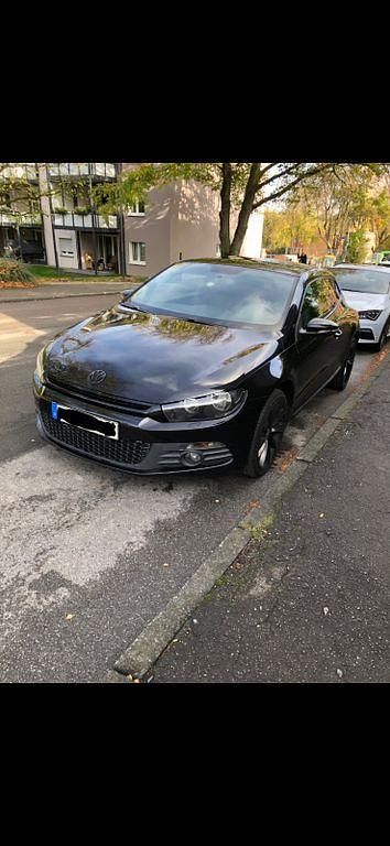 Second-hand VW Scirocco 200 CP (147 kW) 2008 Negru Coupe
