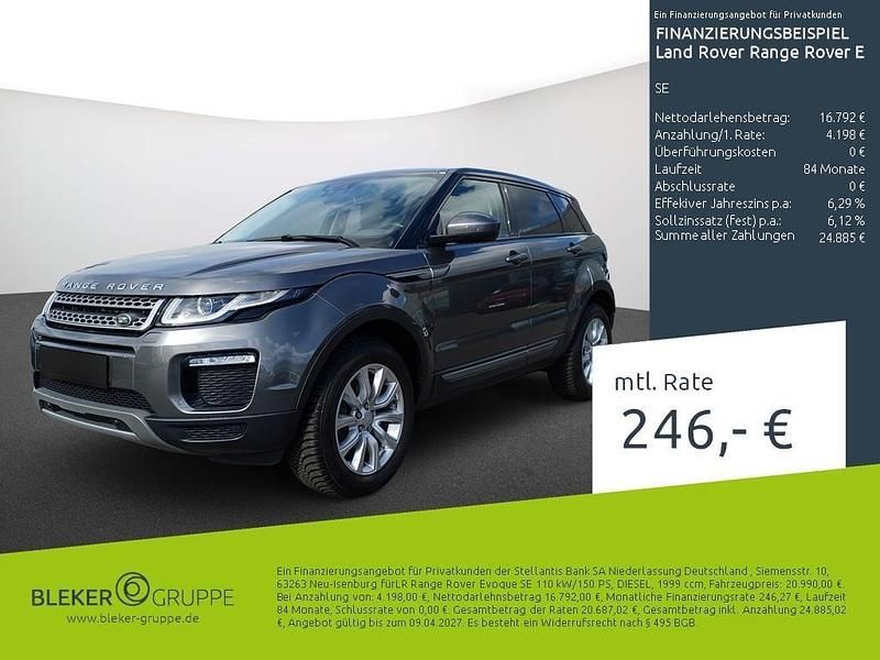 Gebraucht Land Rover Range Rover evoque SE 150 PS (110 kW) 2018 Corris grey SUV