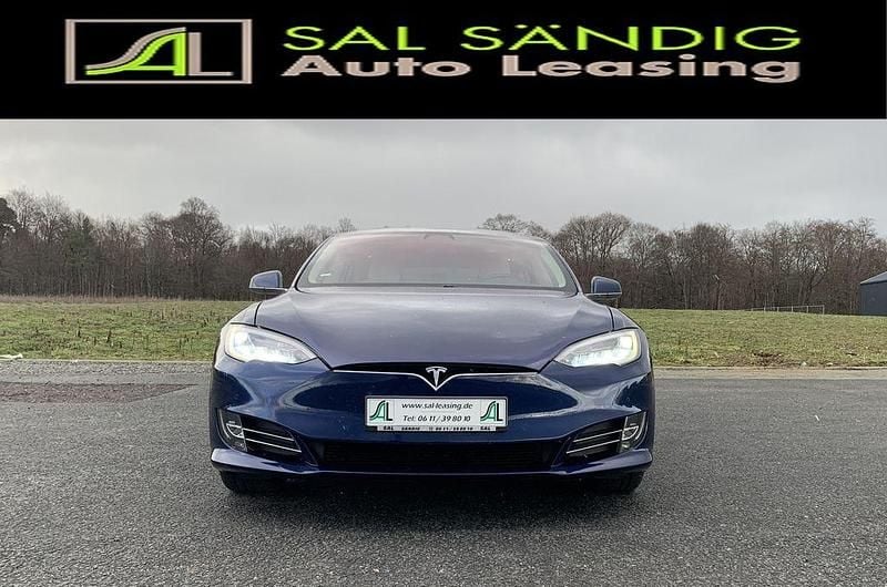 Gebraucht Tesla Model S 386 kW (525 PS) 2018 Blau Kleinwagen