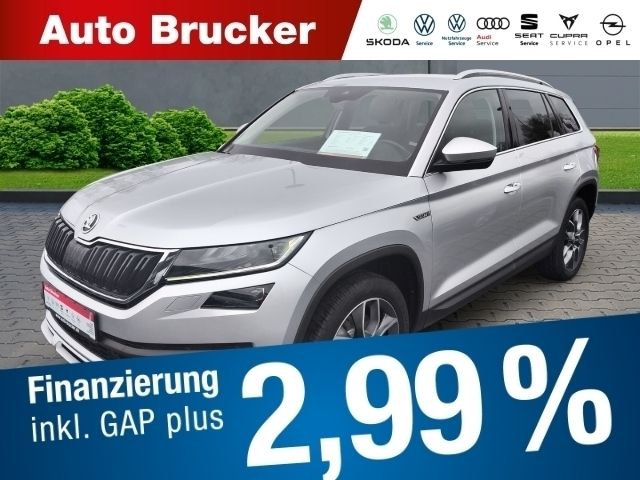 Silber Gebraucht 2021 Skoda Kodiaq Scout 4x4 SUV | 32.870 € (Fairer Preis) - Bild 1/4