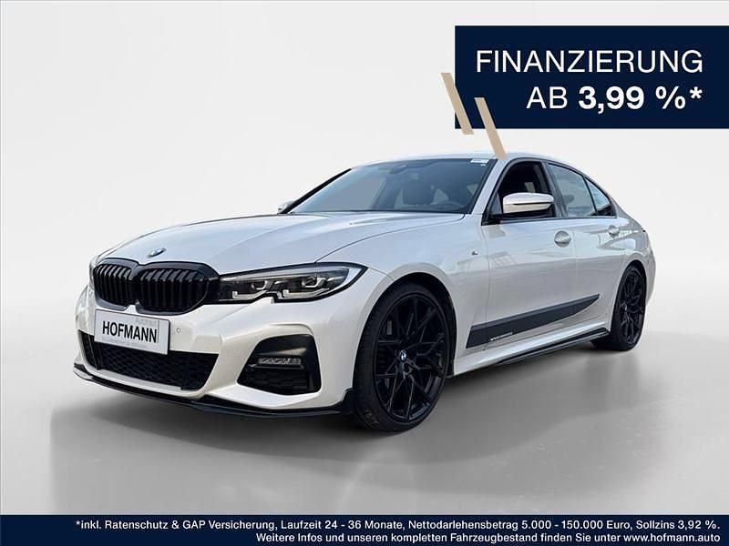 Mineralweiß metallic Gebraucht 2020 BMW 320 M Sport Limousine | 29.995 € (Superpreis) - Bild 1/2
