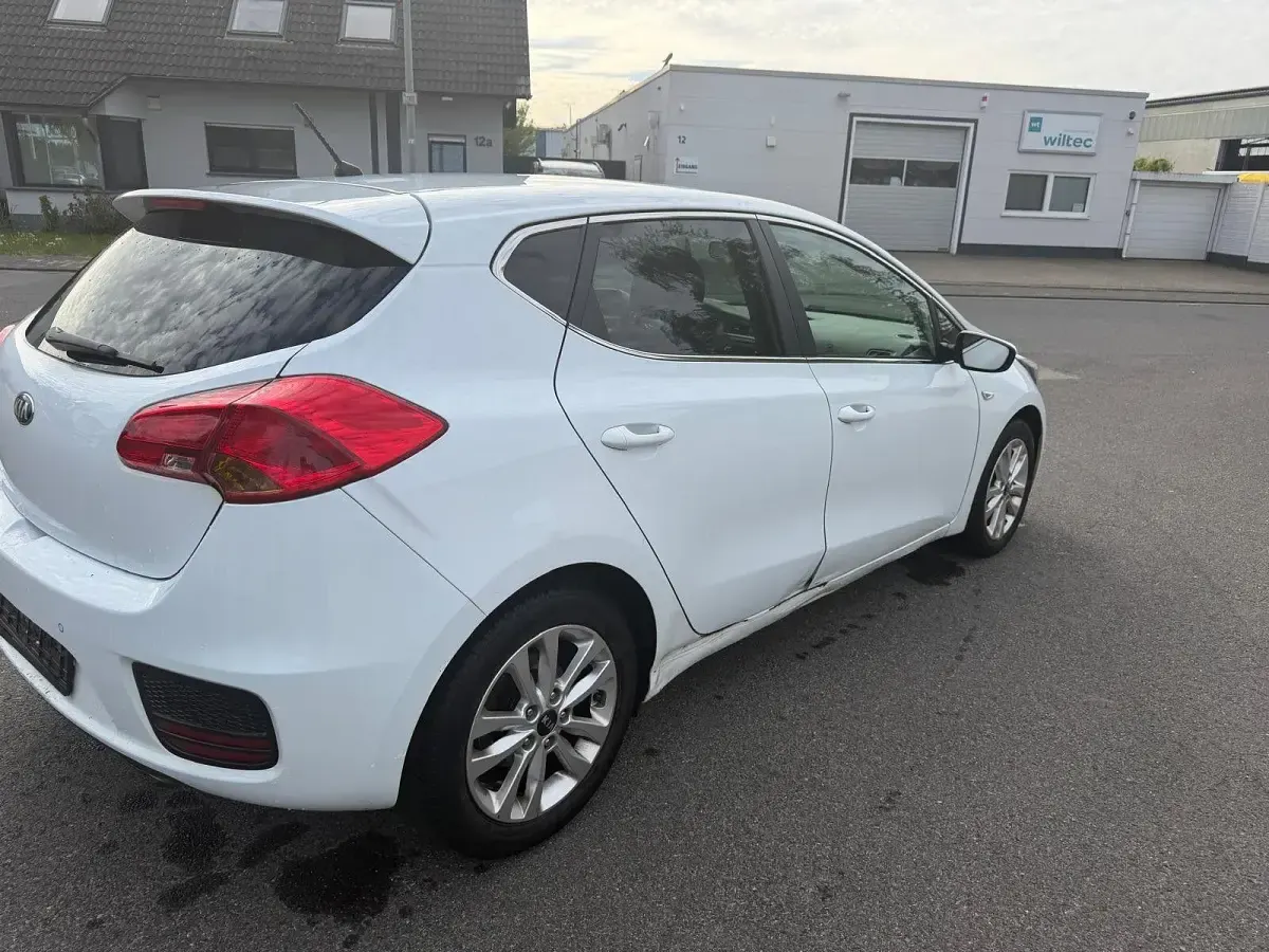 Używany Kia Ceed 101 KM (74 kW) 2016 Biały Hatchback