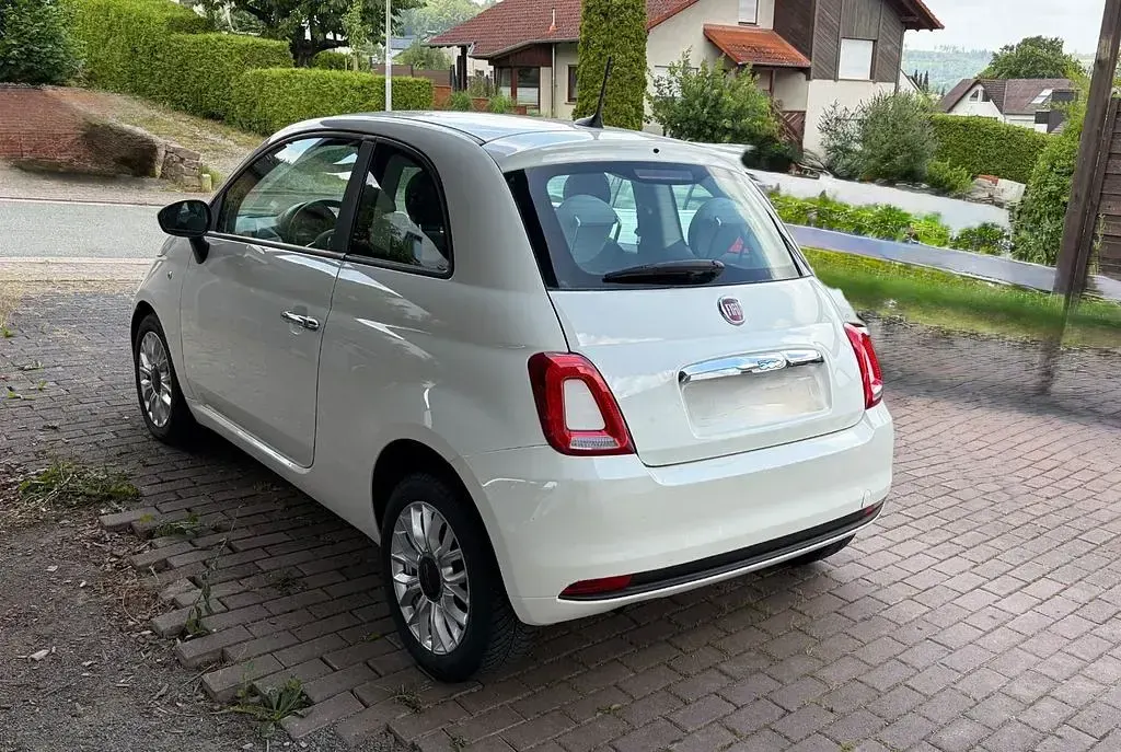 Gebraucht Fiat 500 Lounge 80 PS (58 kW) 2016 Weiß Kleinwagen