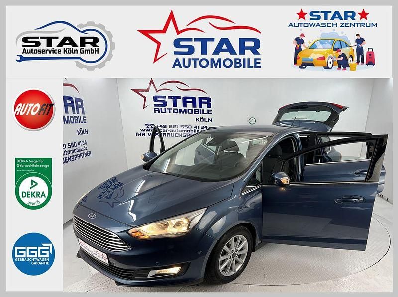 Chrome blue Gebraucht 2018 Ford C-MAX Titanium Van / Kleinbus | 12.990 € (Fairer Preis) - Bild 1/4