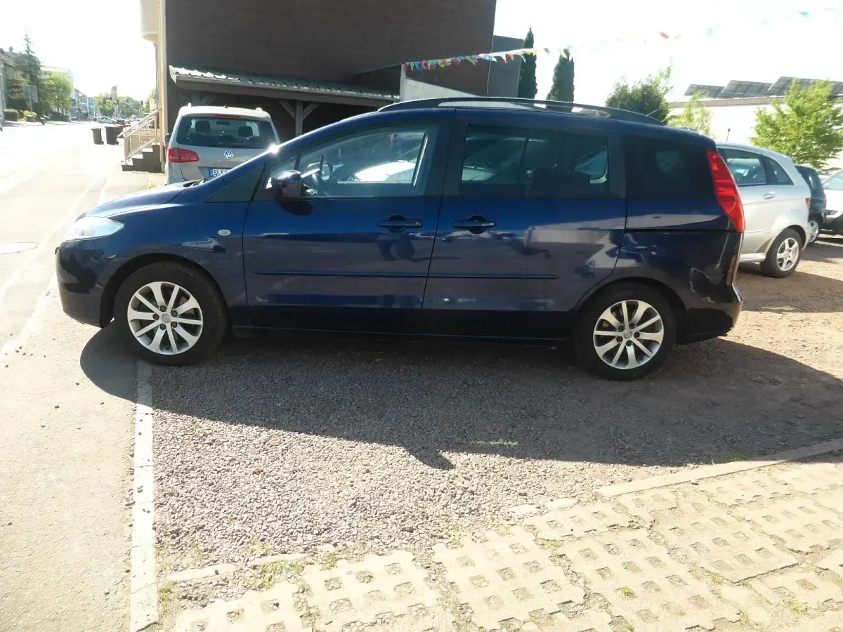 Second-hand Mazda 5 140 CP (102 kW) 2005 Albastru Monovolum