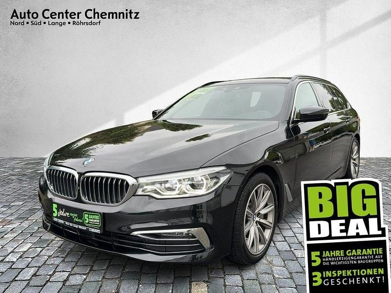 Schwarz Gebraucht 2019 BMW 530 Luxury Line Kombi | 34.410 € (Guter Preis) - Bild 1/4