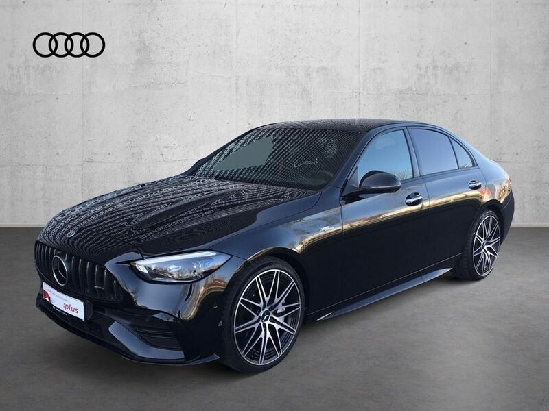 Obsidianschwarz metallic Gebraucht 2023 Mercedes C43 AMG AMG Limousine | 62.980 € - Bild 1/4