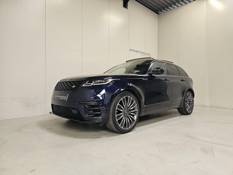 Blau Gebraucht 2021 Land Rover Range Rover Velar R-Dynamic SUV | 42.990 € (Fairer Preis) - Bild 1/4
