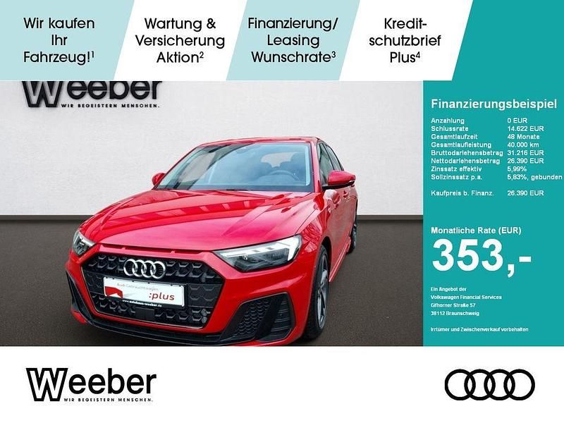 Gebraucht Audi A1 Sportback S-Line 116 PS (85 kW) 2025 Rot Kleinwagen