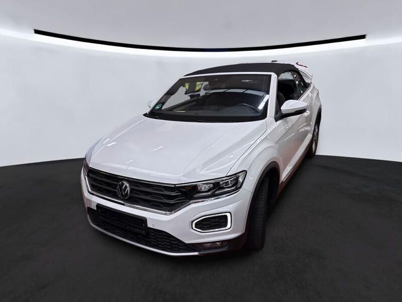Weiß Gebraucht 2020 VW T-Roc Cabriolet Style Cabrio | 20.890 € (Fairer Preis) - Bild 1/4
