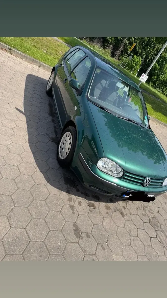Gebraucht VW Golf IV 75 PS (55 kW) 2001 Grün Kleinwagen