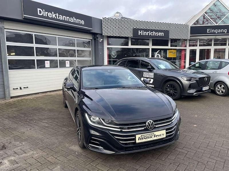 Deep black pearlescent Gebraucht 2021 VW Arteon R-line Kombi | 25.870 € (Superpreis) - Bild 1/4