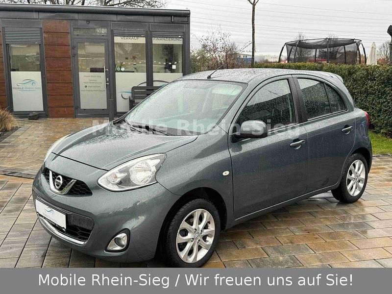 Gebraucht Nissan Micra Acenta 80 PS (58 kW) 2016 Grau Kleinwagen