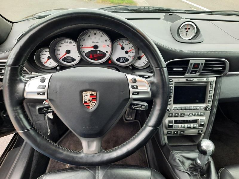 Schwarz Gebraucht 2007 Porsche 997 Turbo Coupé | 95.997 € (Superpreis) - Bild 1/4