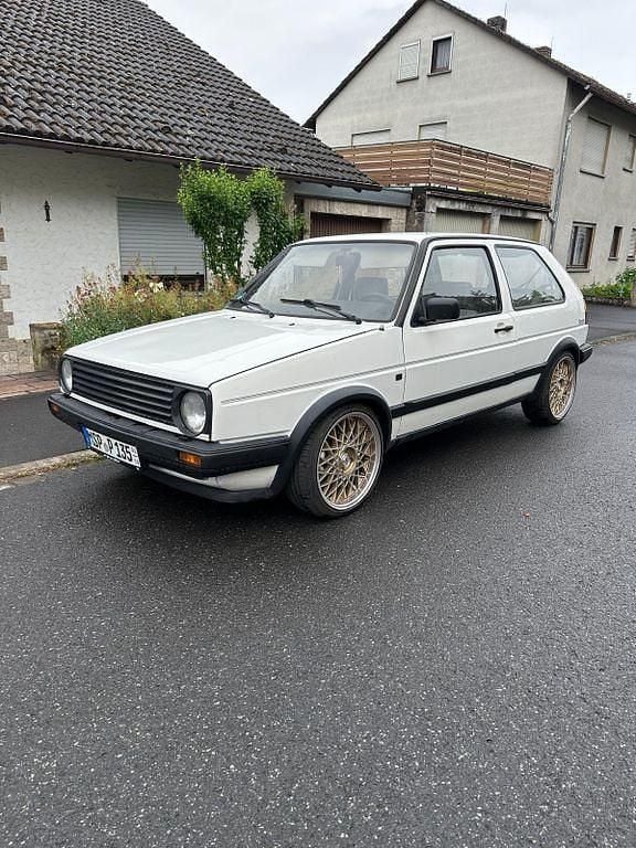 Weiß Gebraucht 1988 VW Golf II Limousine | 8.500 € - Bild 1/4