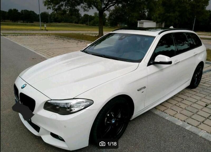 Weiß Gebraucht 2013 BMW 530 Sport Line Kombi | 17.500 € (Teuer) - Bild 1/4