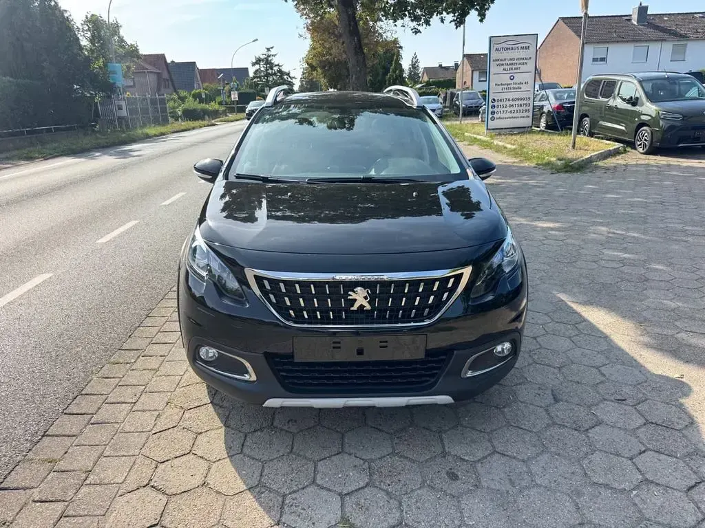 Gebraucht Peugeot 2008 Allure 102 PS (75 kW) 2019 Schwarz SUV