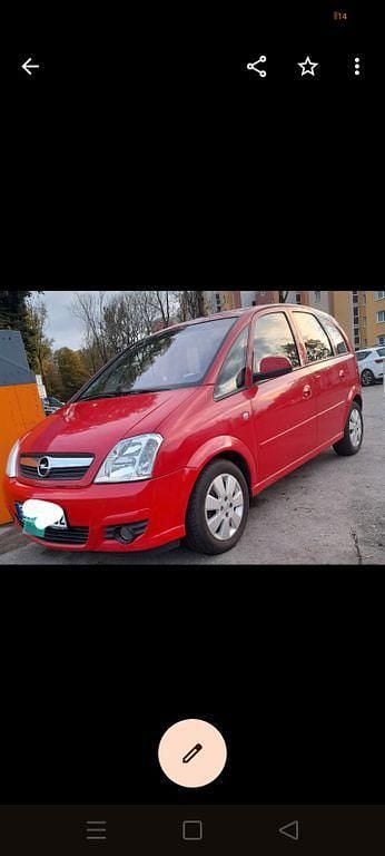 Rot Gebraucht 2007 Opel Meriva Edition Van / Kleinbus | 3.999 € (Teuer) - Bild 1/4
