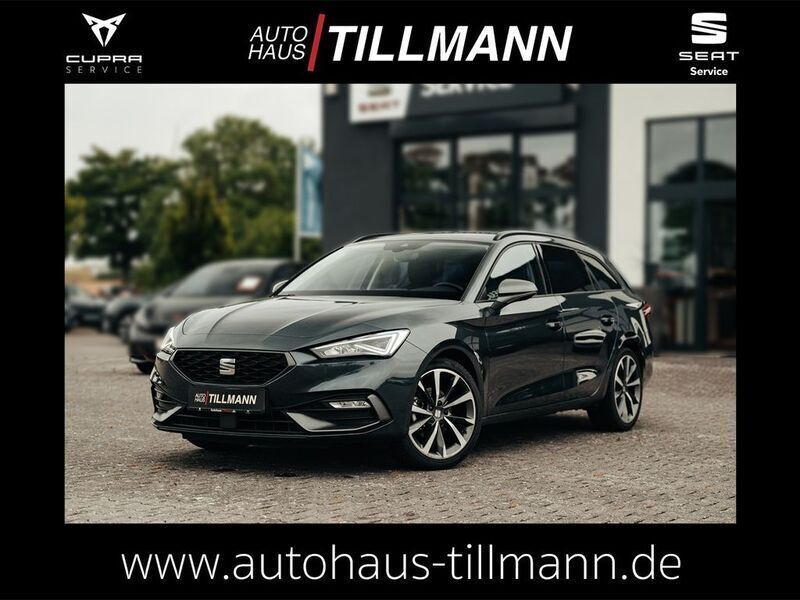 Grau Gebraucht 2021 Seat Leon FR Limousine | 25.490 € (Teuer) - Bild 1/4