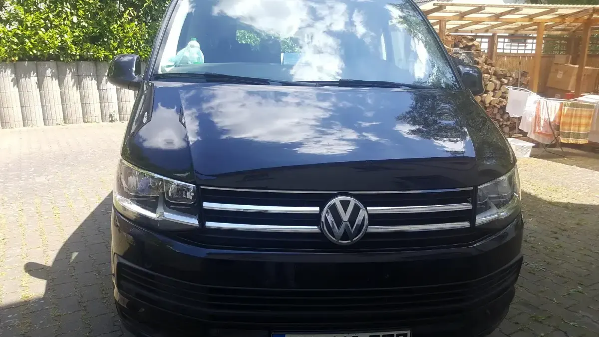 Usata VW Transporter 150 CV (110 kW) 2015 Nero Furgone
