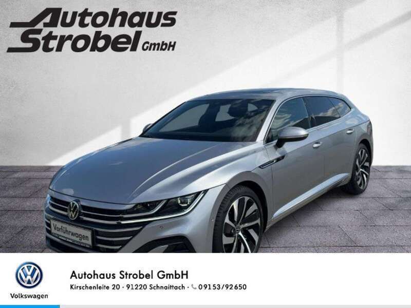 Pyritsilber metallic Gebraucht 2023 VW Arteon R-line Kombi | 48.950 € (Teuer) - Bild 1/3
