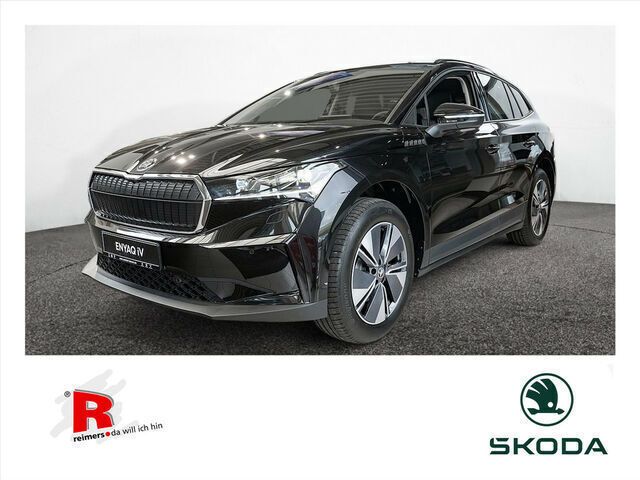 Schwarz Gebraucht 2022 Skoda Enyaq iV Loft SUV | 45.990 € - Bild 1/2