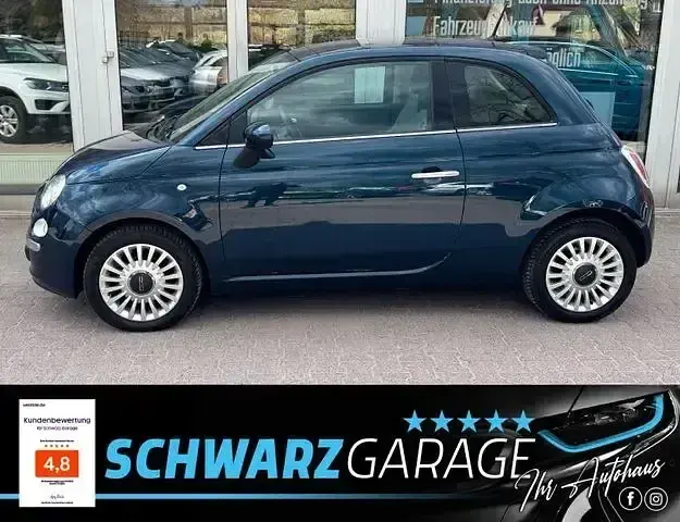 Gebraucht Fiat 500 Lounge 69 PS (50 kW) 2013 Blau