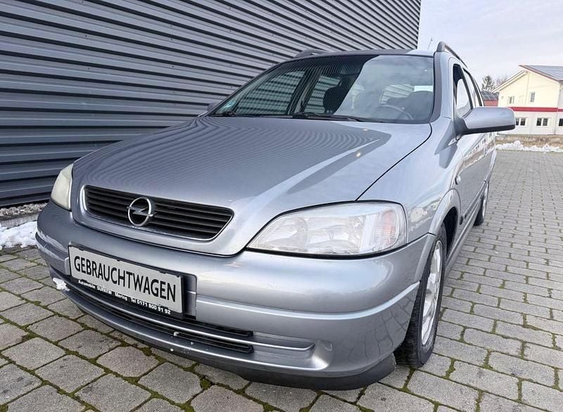 Gebraucht Opel Astra Njoy 103 PS (75 kW) 2003 Silber Kombi