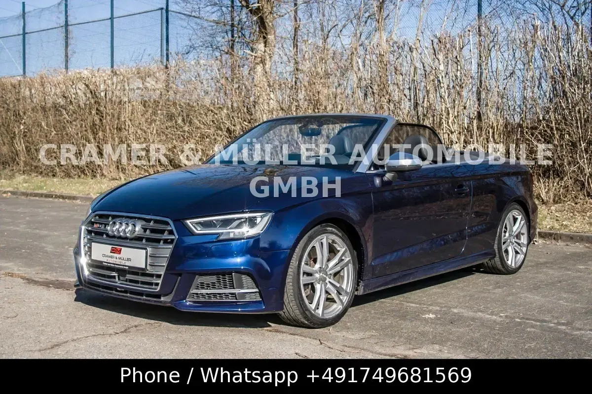Gebraucht Audi S3 Cabriolet Sport 310 PS (228 kW) 2016 Blau Cabrio