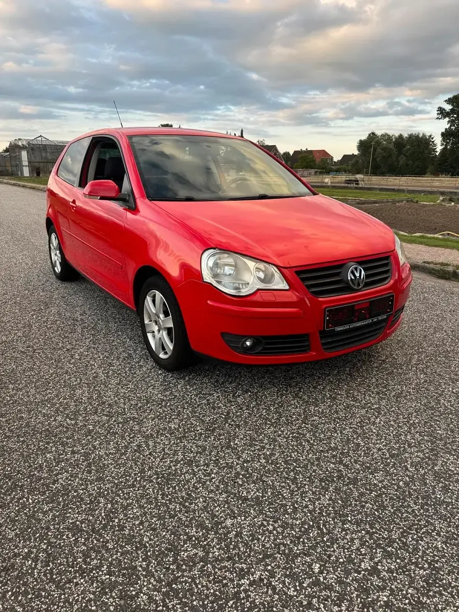 Gebraucht VW Polo 105 PS (77 kW) 2008 Rot Kleinwagen