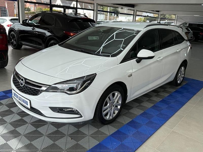 Gebraucht Opel Astra Active 125 PS (91 kW) 2017 Weiß Kombi